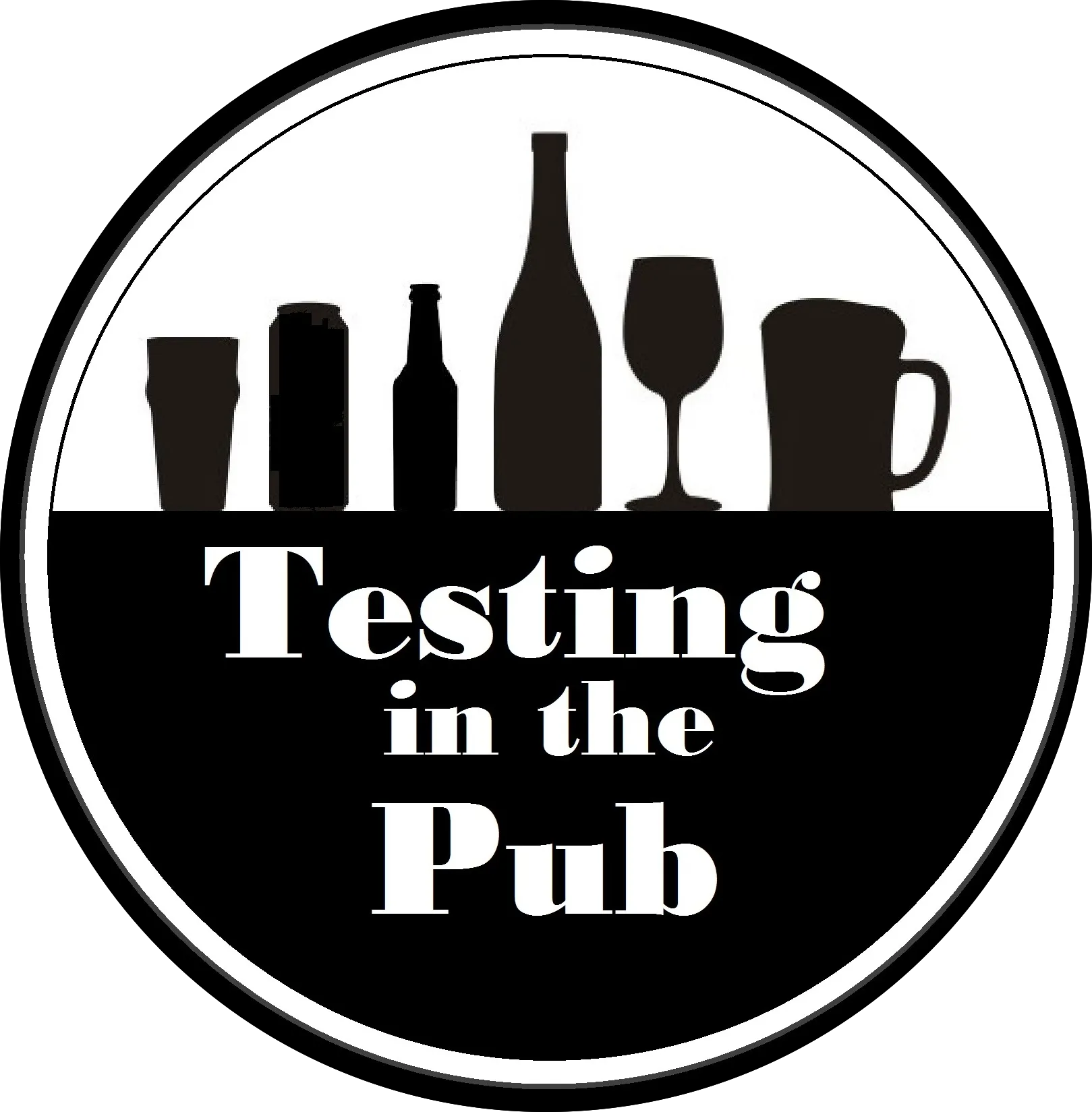 Testing in the Pub logo